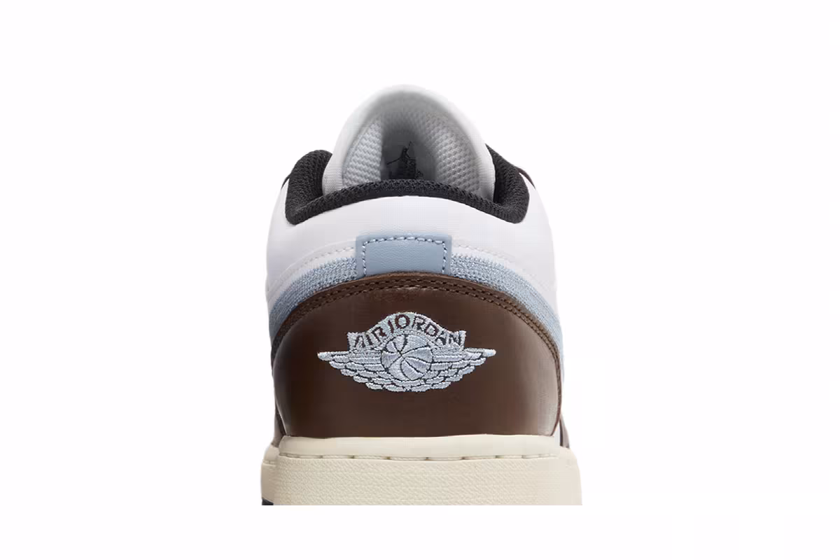 Air Jordan 1 Low SE GS Mocha Blue Grey, view 8