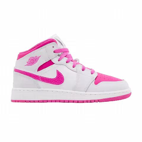 Air Jordan 1 Mid GS 'Fire Pink'