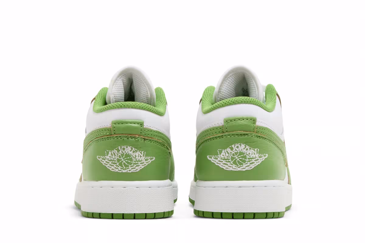 Air Jordan 1 Low GS Chlorophyll, view 7
