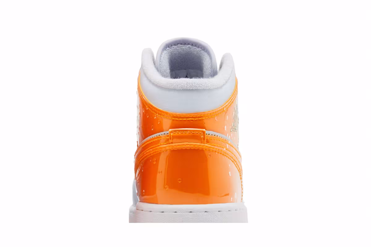 Air Jordan 1 Mid SE GS Gatorade Pack - Orange, view 8