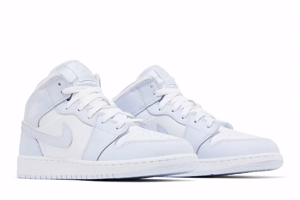 Air Jordan 1 Mid GS Cobalt Bliss, view 9