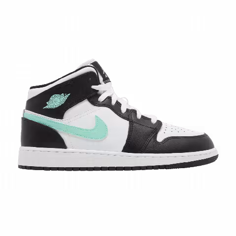 Air Jordan 1 Mid GS 'Green Glow'