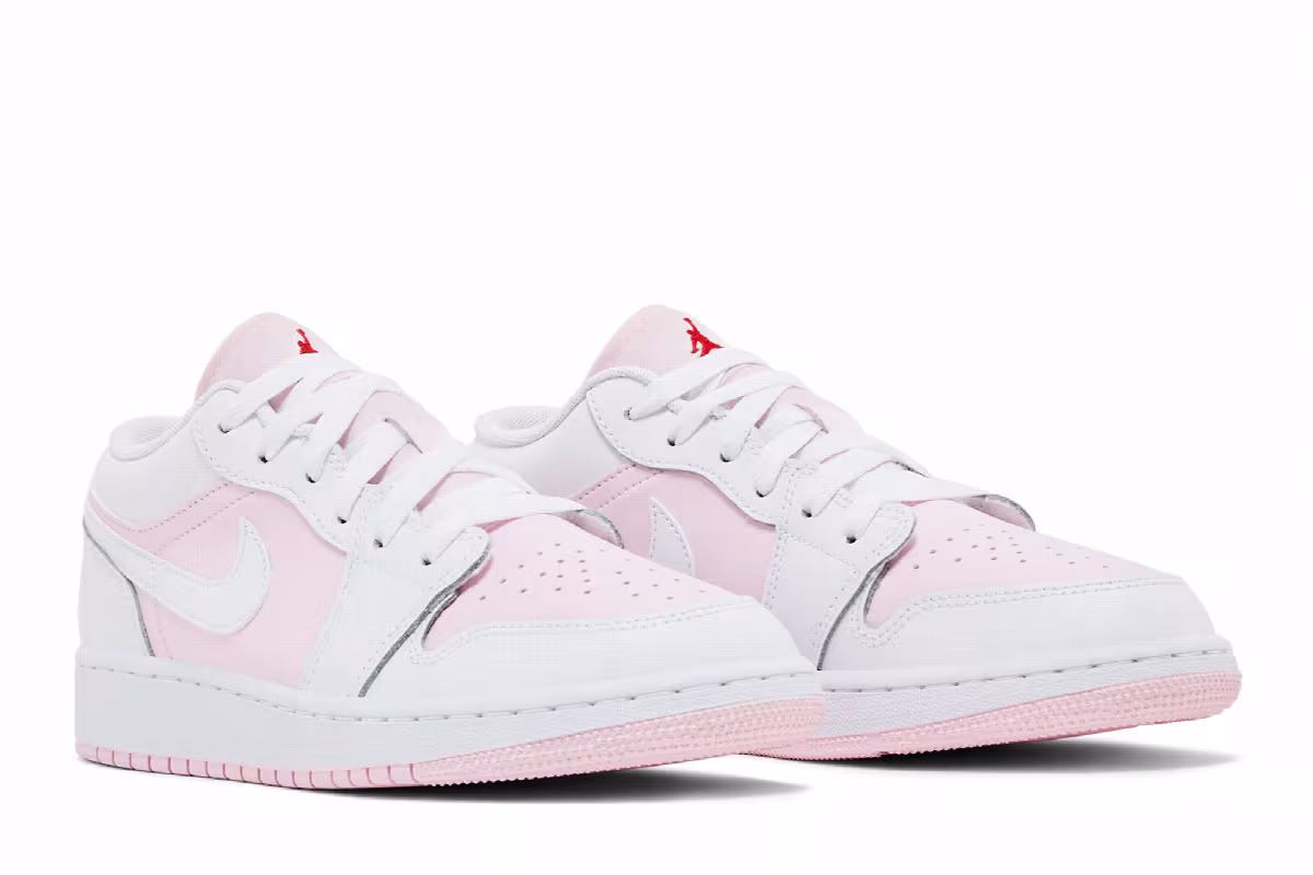 Air Jordan 1 Low GS Pink Foam, view 9