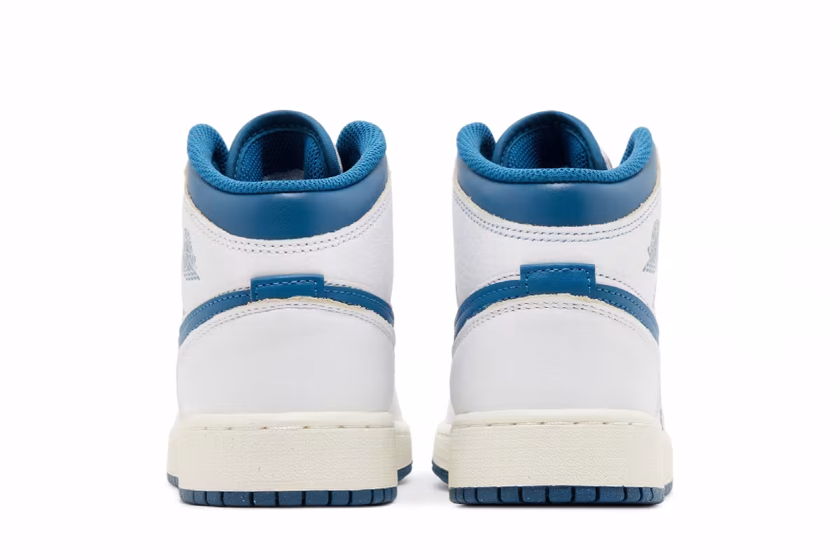 Air Jordan 1 Mid SE GS Industrial Blue, view 7