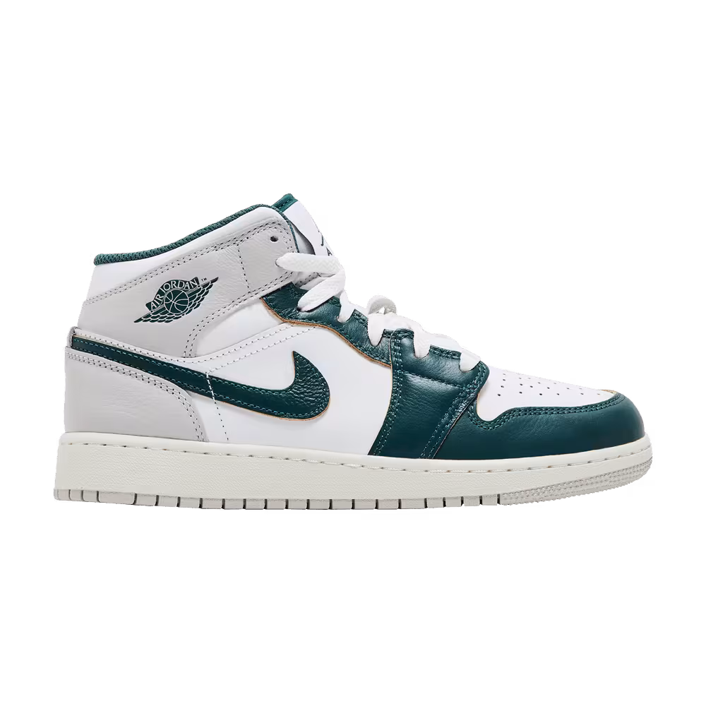 Air Jordan 1 Mid SE GS Oxidized Green