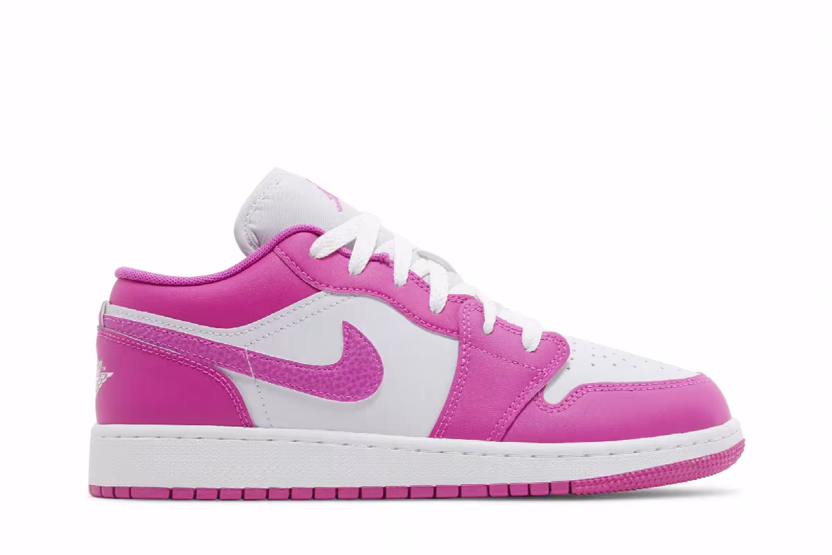 Air Jordan 1 Low GS Fire Pink, view 2