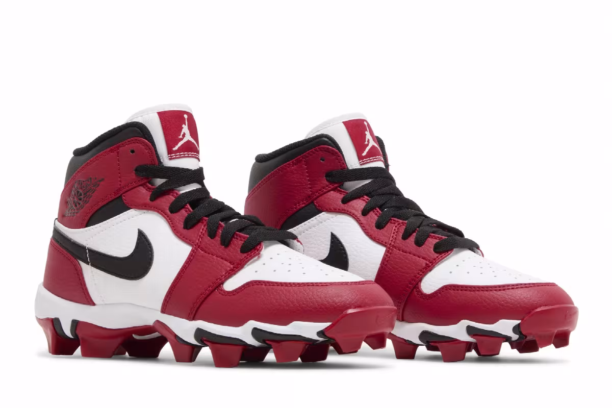 Air Jordan 1 Mid Cleat GS Chicago, view 9