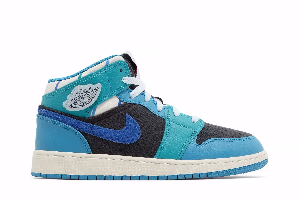 Air Jordan 1 Mid GS Inspired By The Greatest, view 2