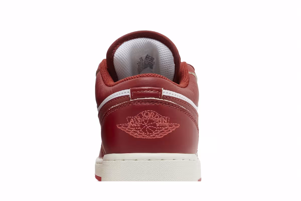 Air Jordan 1 Low SE GS Dune Red, view 8