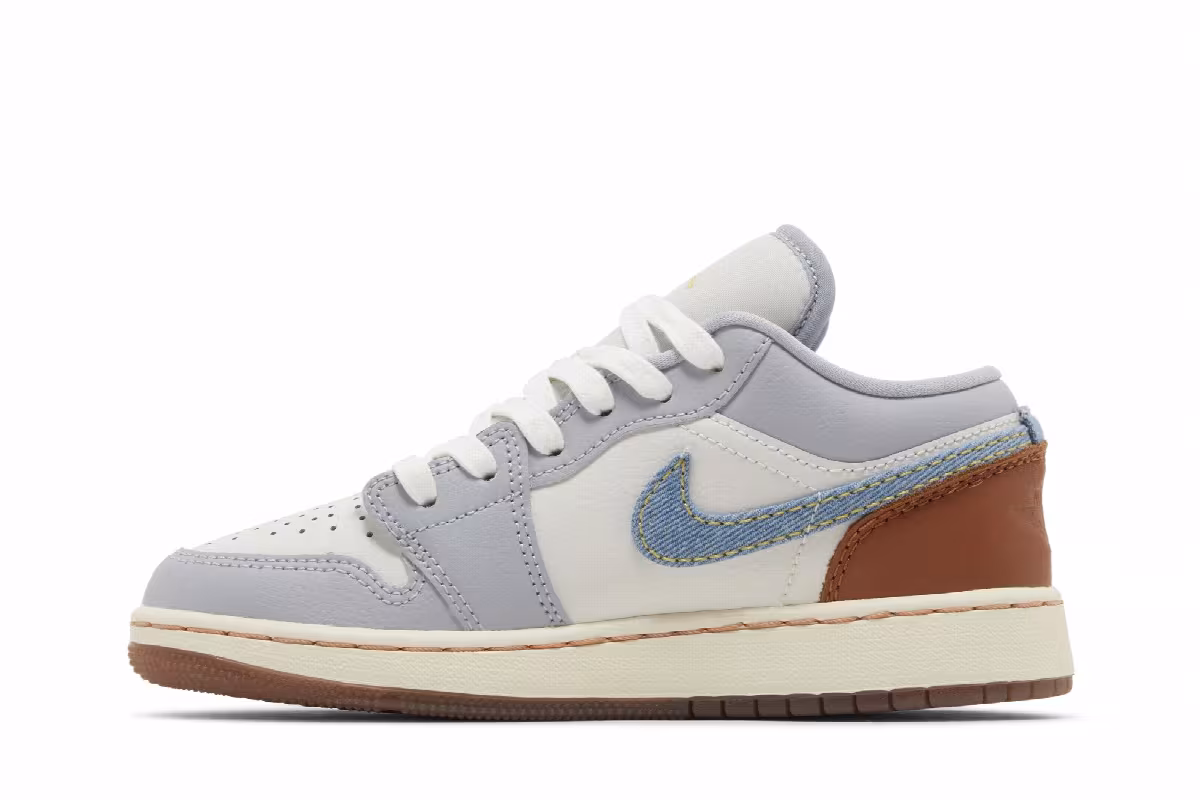 Air Jordan 1 Low SE GS Sashiko, view 4