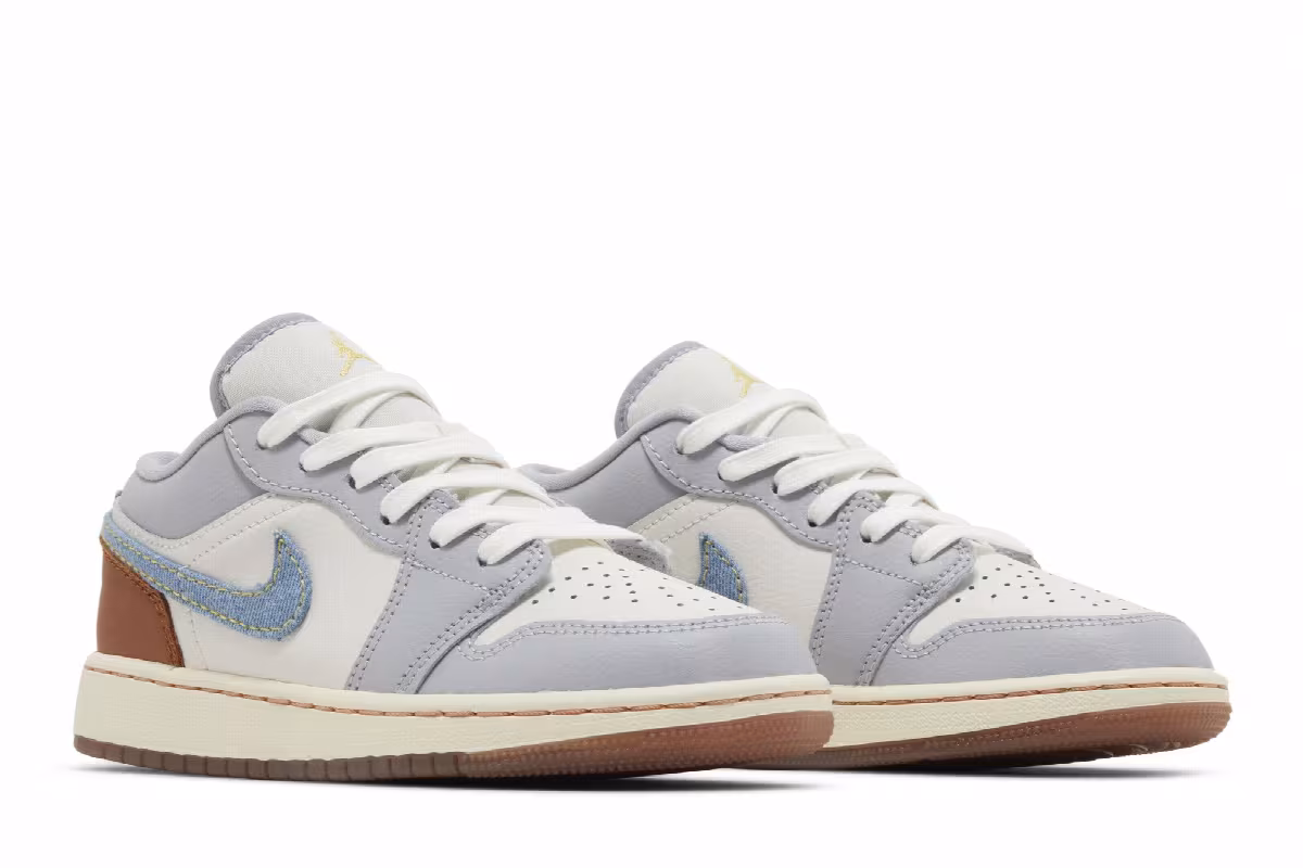 Air Jordan 1 Low SE GS Sashiko, view 9