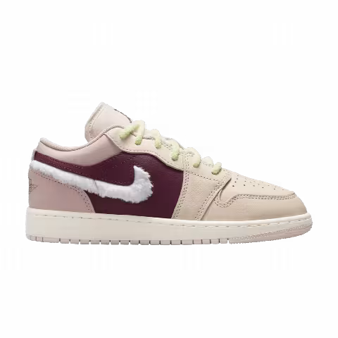 Air Jordan 1 Low SE GS 'Fur Swoosh'