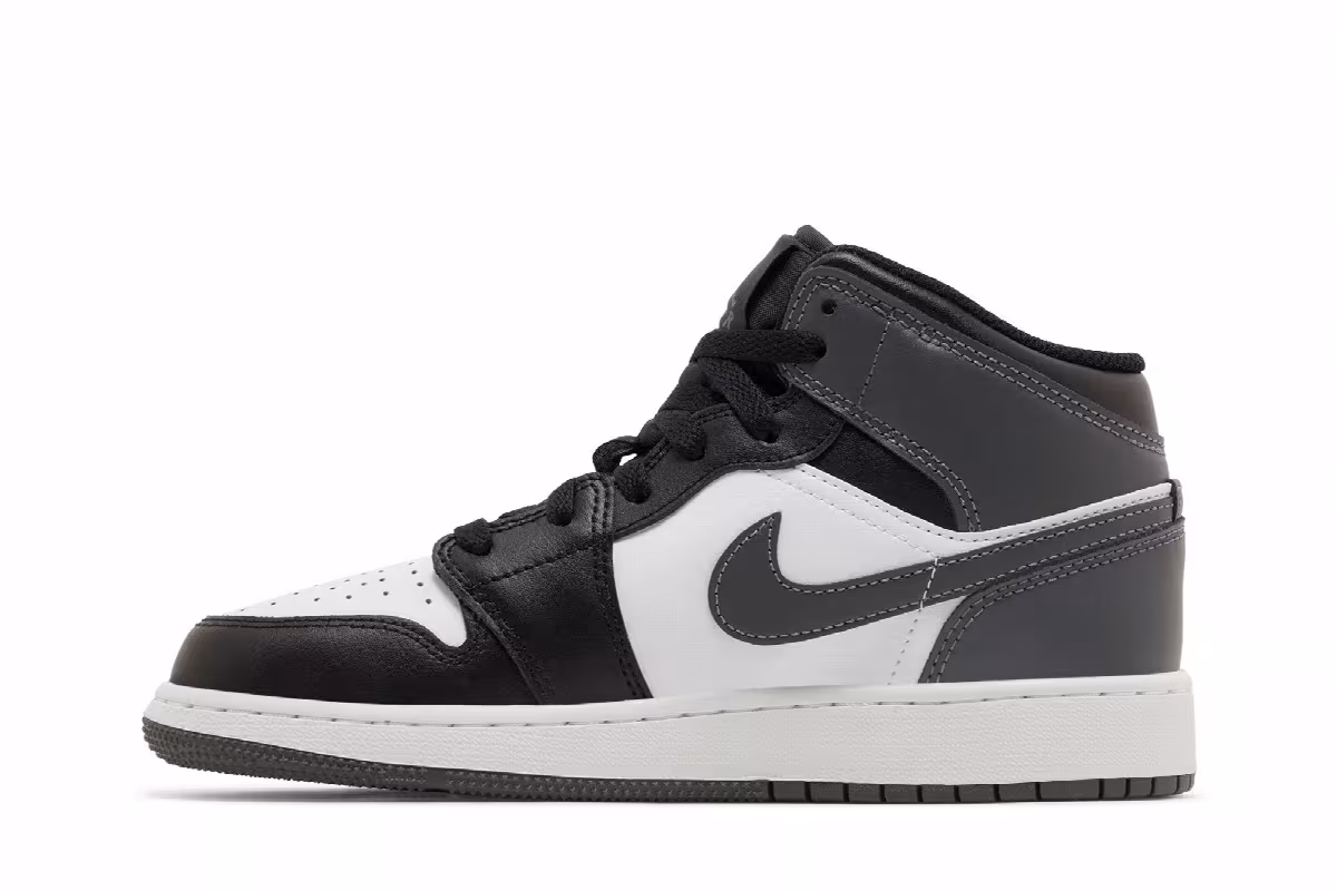 Air Jordan 1 Mid GS Iron Grey, view 4