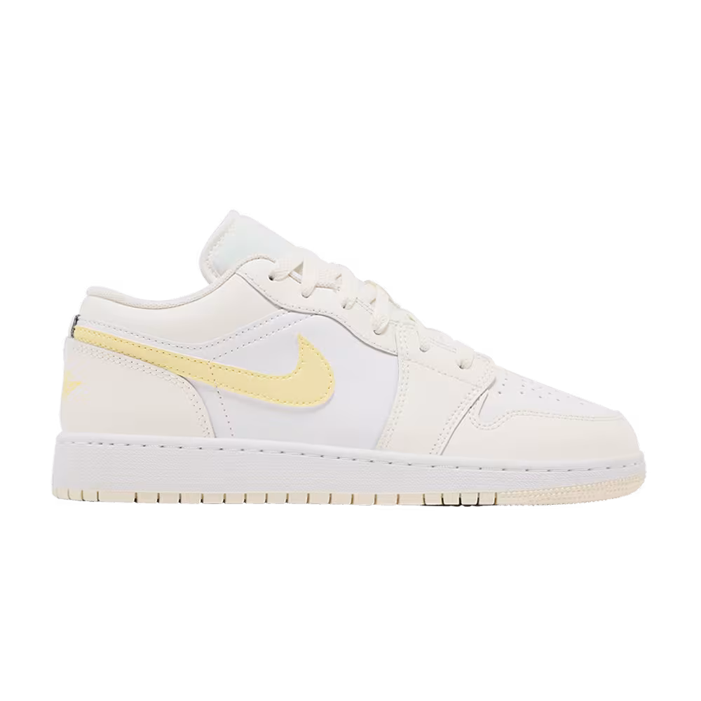 Air Jordan 1 Low GS Sail Light Laser Orange