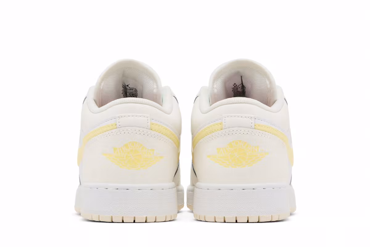 Air Jordan 1 Low GS Sail Light Laser Orange, view 7