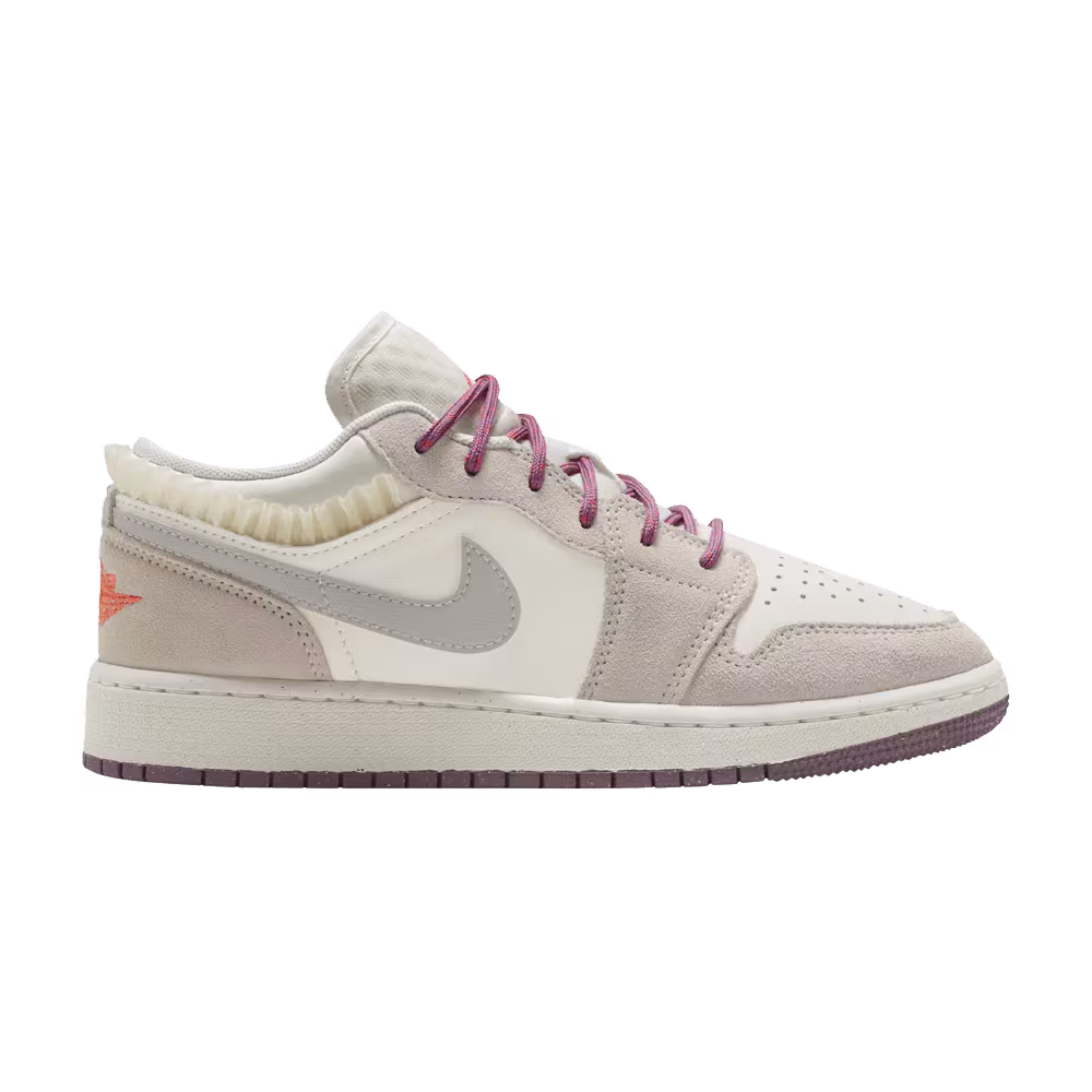 Air Jordan 1 Low GS Sail Violet Dust