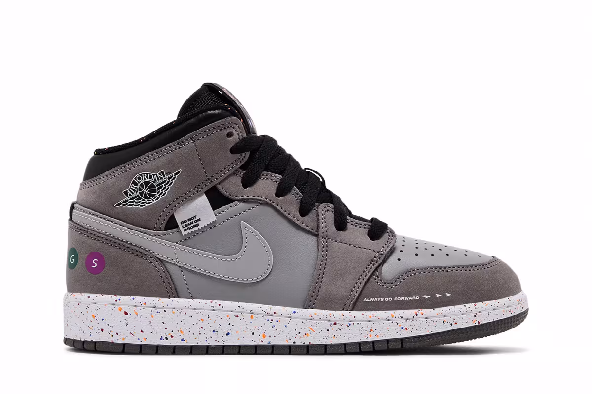 Air Jordan 1 Mid Wings GS NYC Subway, view 2