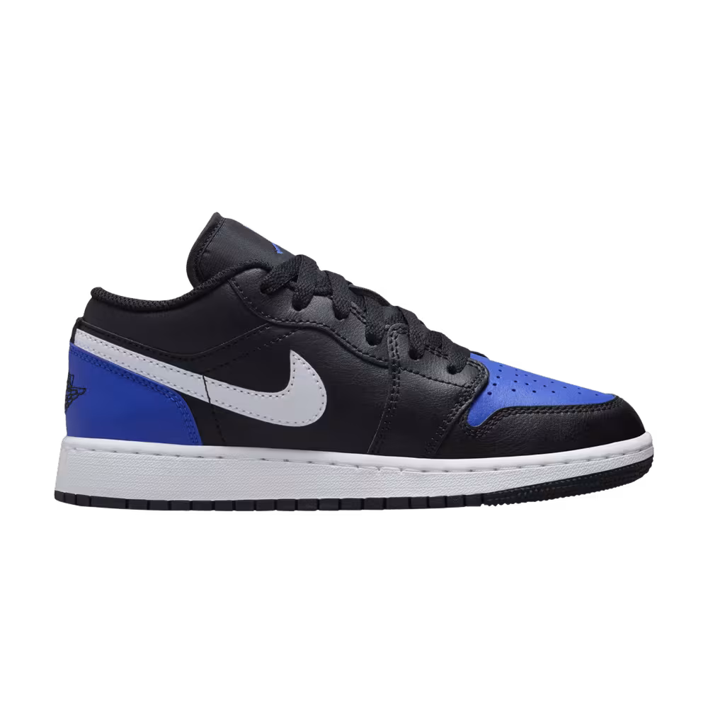 Air Jordan 1 Low GS Black Royal Toe