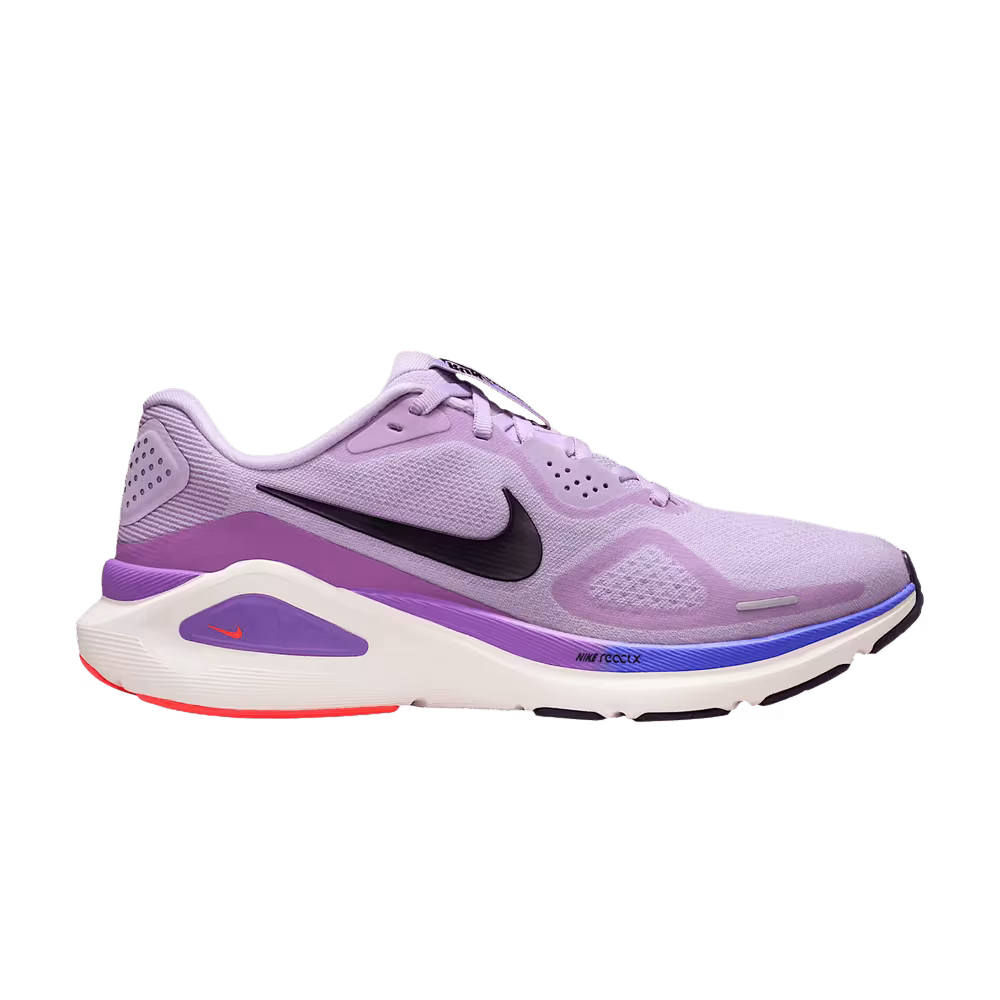 Nike Women's Structure 26 Extra Wide Violet Mist Bright Volt