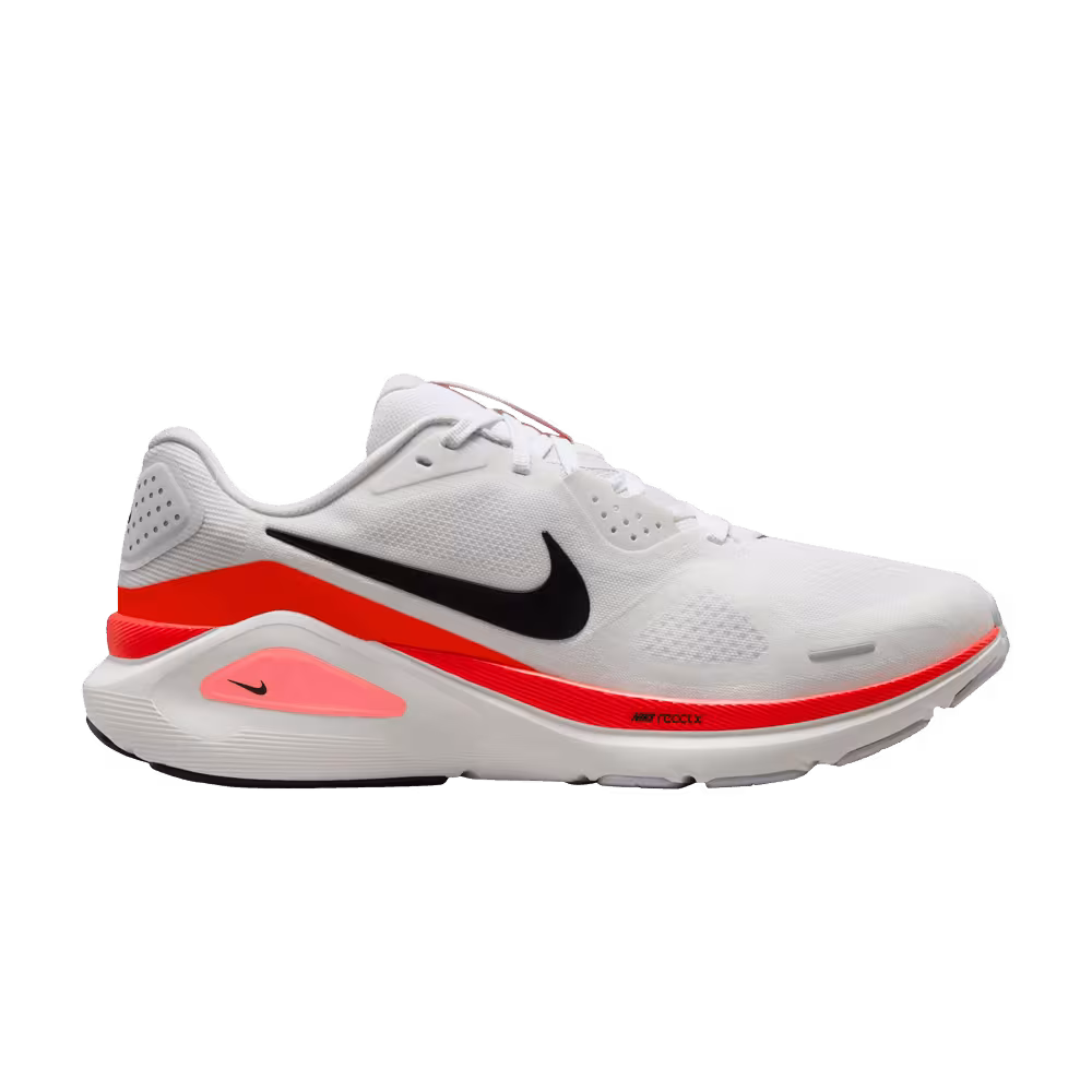 Nike Structure 26 White Bright Crimson