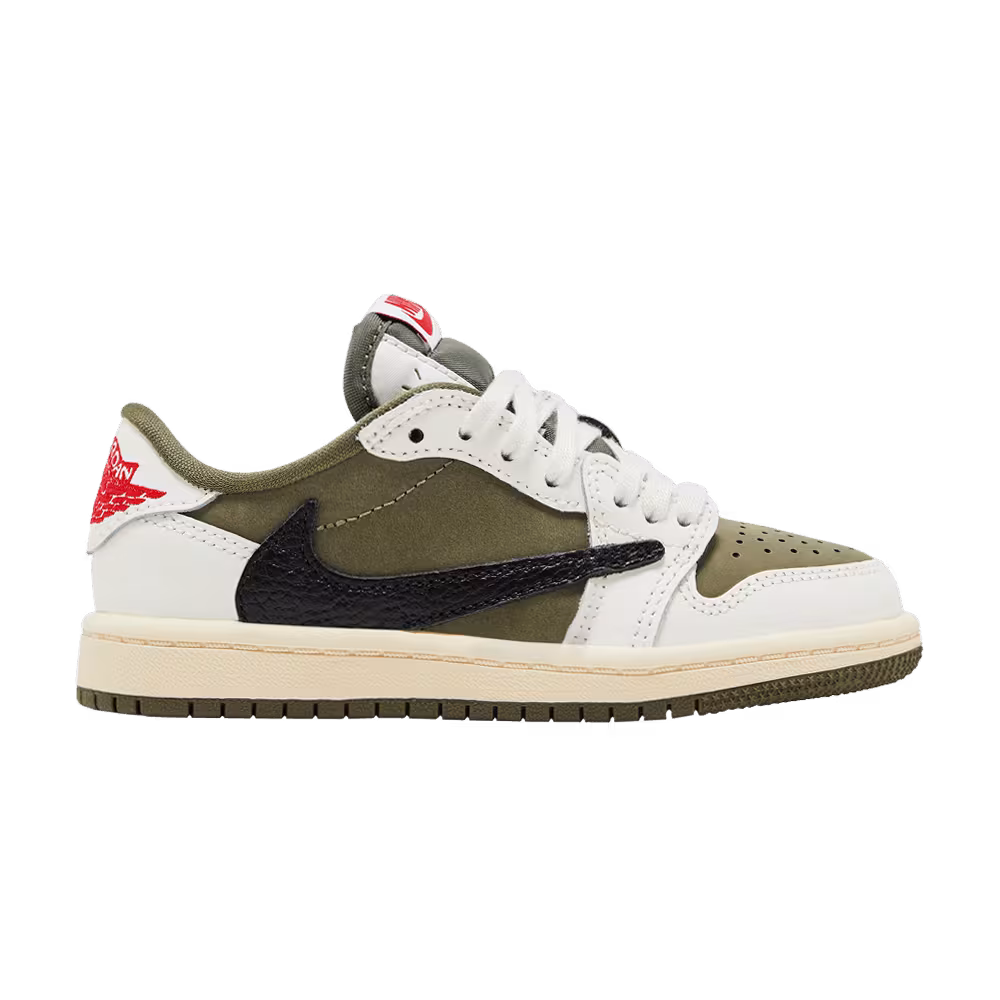 Travis Scott x Air Jordan 1 Low OG SP PS Reverse Olive / Medium Olive