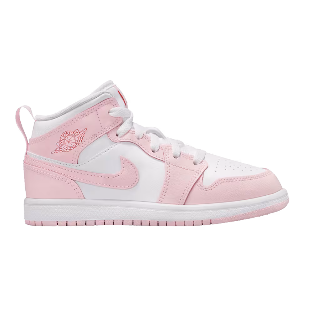 Air Jordan 1 Mid PS Pink Foam Fire Red