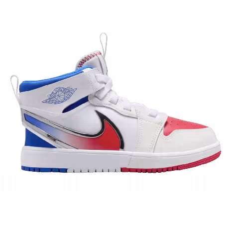 Air Jordan 1 Mid RM EasyOn PS 'White Racer Blue Red'