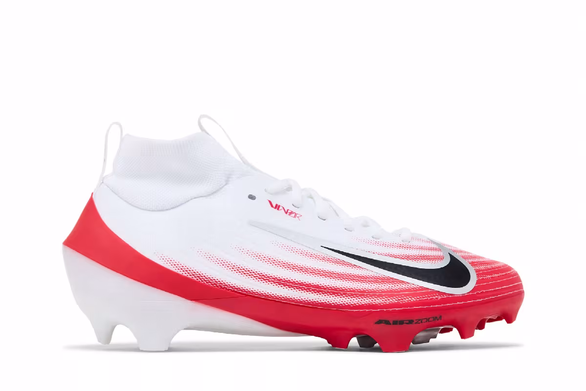 Nike Vapor Speed 3 White University Red, view 2