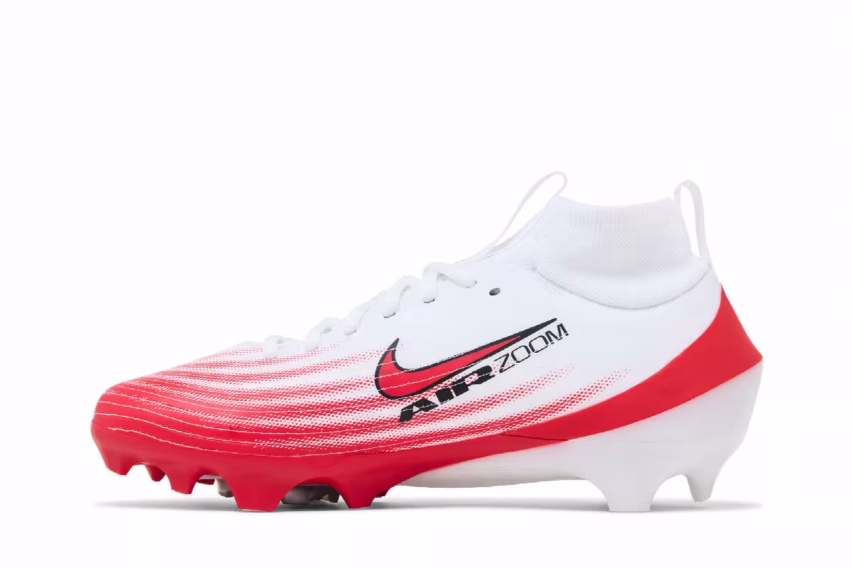 Nike Vapor Speed 3 White University Red, view 4