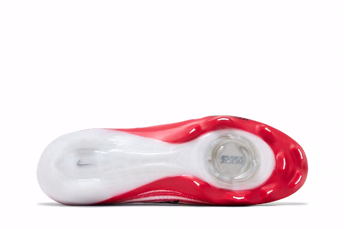 Nike Vapor Speed 3 White University Red, view 5