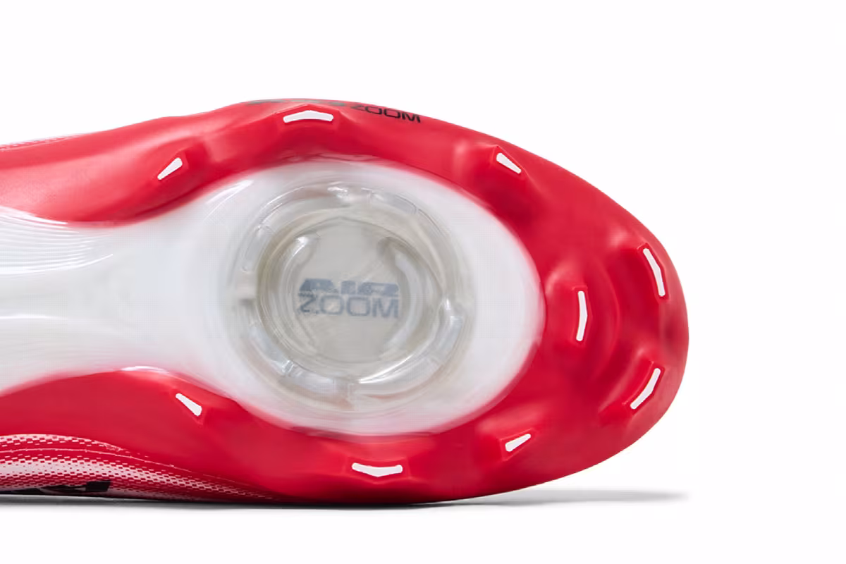 Nike Vapor Speed 3 White University Red, view 6