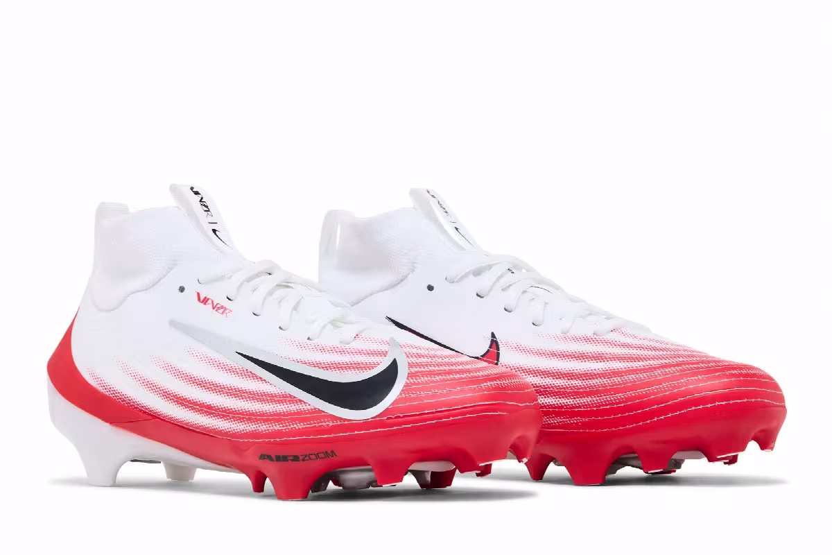 Nike Vapor Speed 3 White University Red, view 9