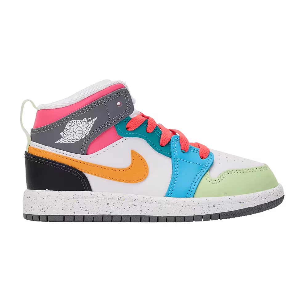 Air Jordan 1 Mid SE PS Multi-Color