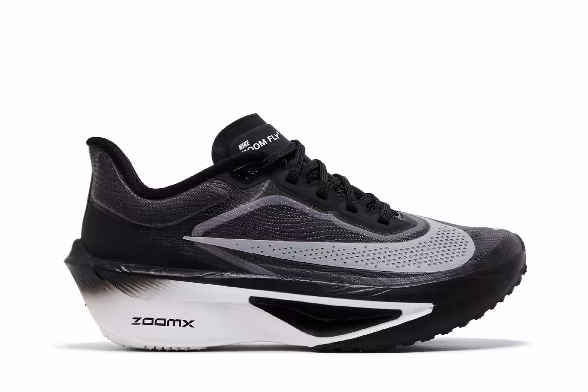 Nike Women's Zoom Fly 6 Black Light Smoke Grey, view 2
