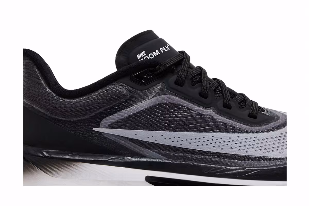 Nike Women's Zoom Fly 6 Black Light Smoke Grey, view 3