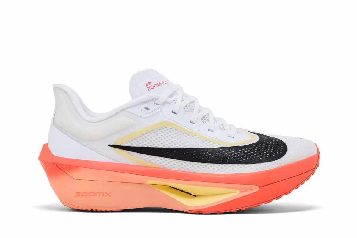 Nike Zoom Fly 6 White Black Magic Ember, view 2