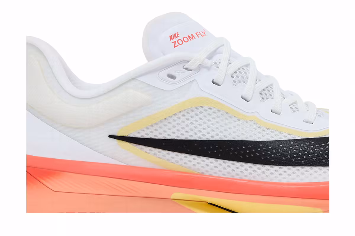 Nike Zoom Fly 6 White Black Magic Ember, view 3