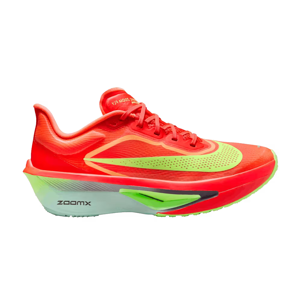 Nike Women's Zoom Fly 6 Bright Crimson Lime Blast