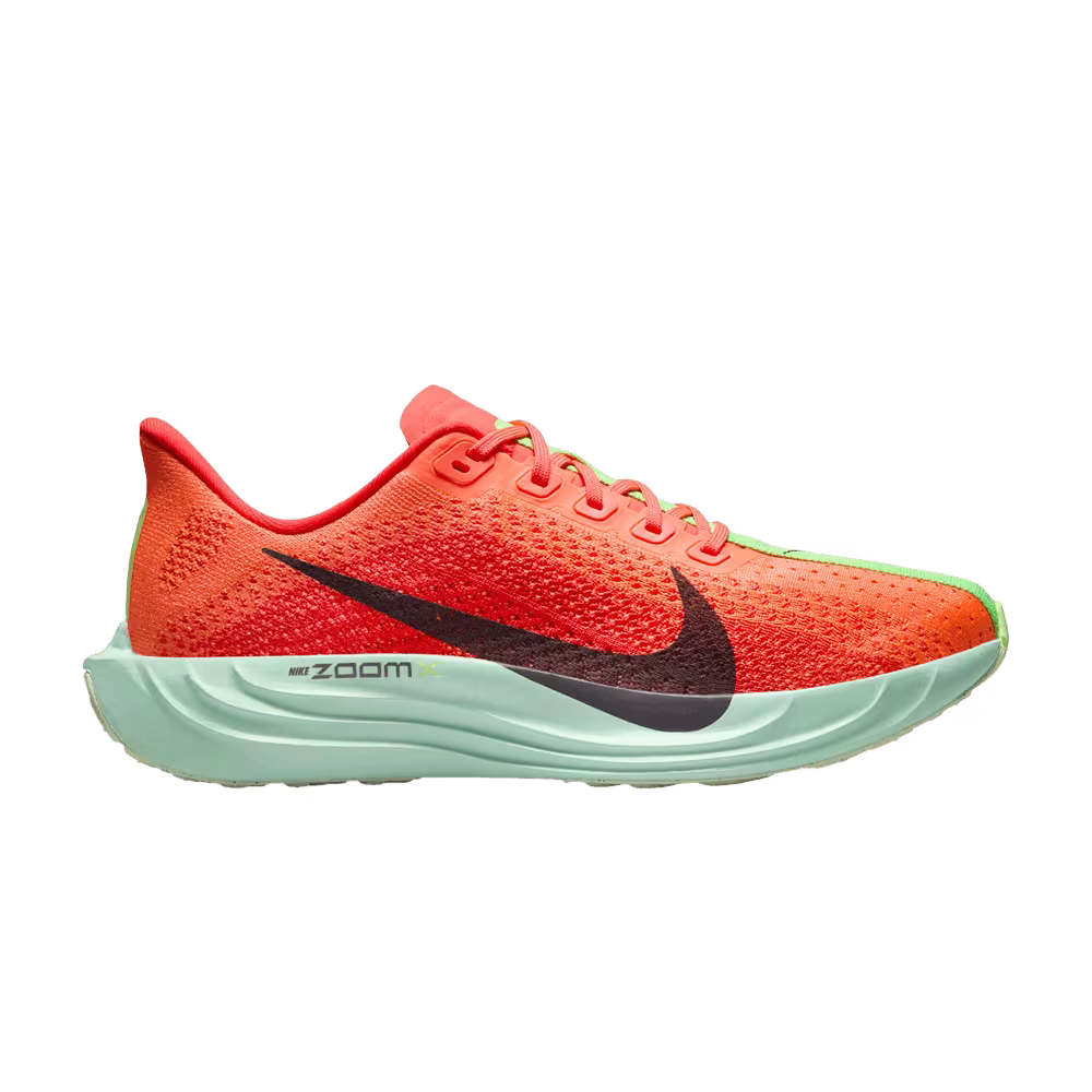 Nike Women's Pegasus Plus Bright Crimson Lime Blast