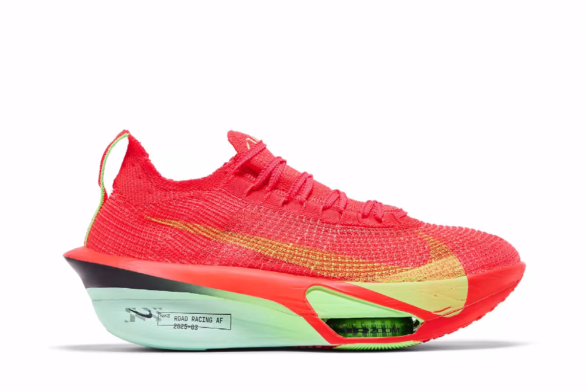Nike Air Zoom Alphafly NEXT% 3 Bright Crimson Lime Blast, view 2