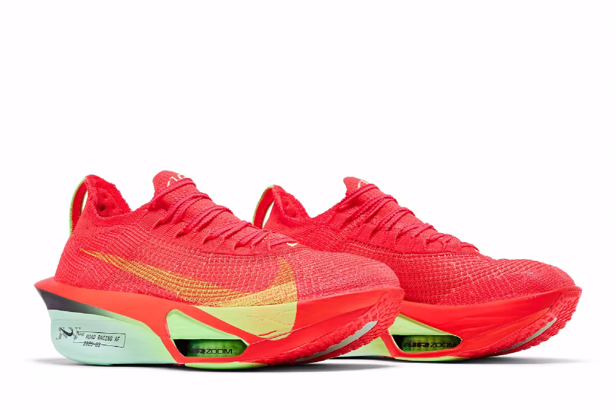 Nike Air Zoom Alphafly NEXT% 3 Bright Crimson Lime Blast, view 9