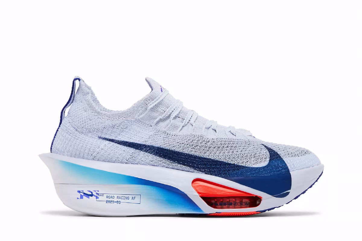 Nike Air Zoom Alphafly NEXT% 3 Football Grey Blue Void, view 2