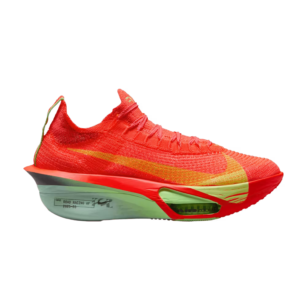 Nike Women's Air Zoom Alphafly NEXT% 3 Bright Crimson Lime Blast