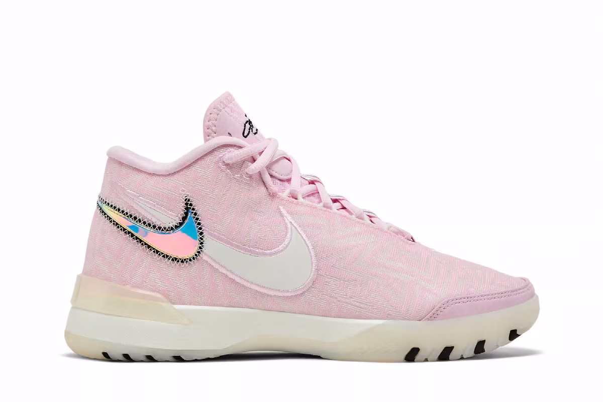 Nike Zoom LeBron NXXT Genisus Iridescent Pink, view 2