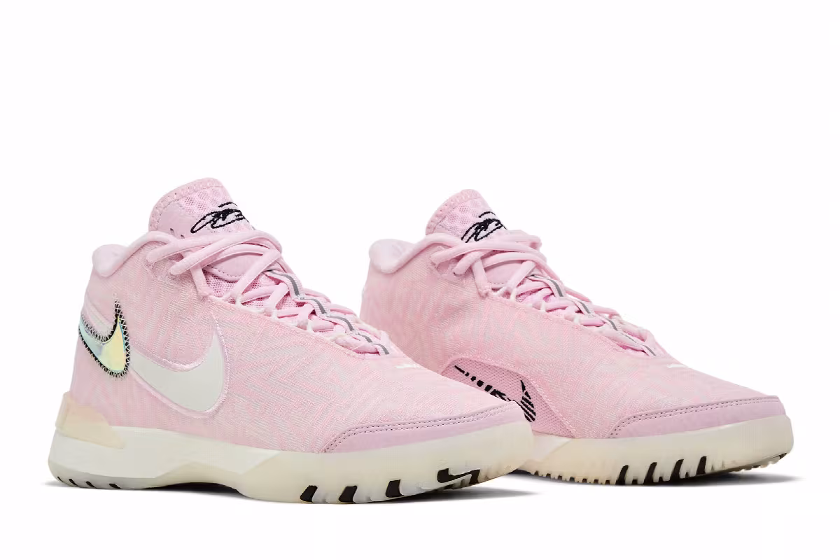 Nike Zoom LeBron NXXT Genisus Iridescent Pink, view 9