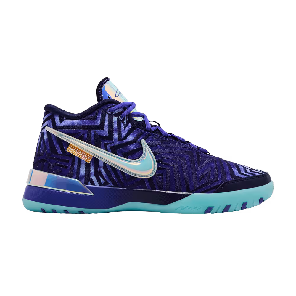 Monopoly x Nike Zoom LeBron NXXT Genisus Persian Violet