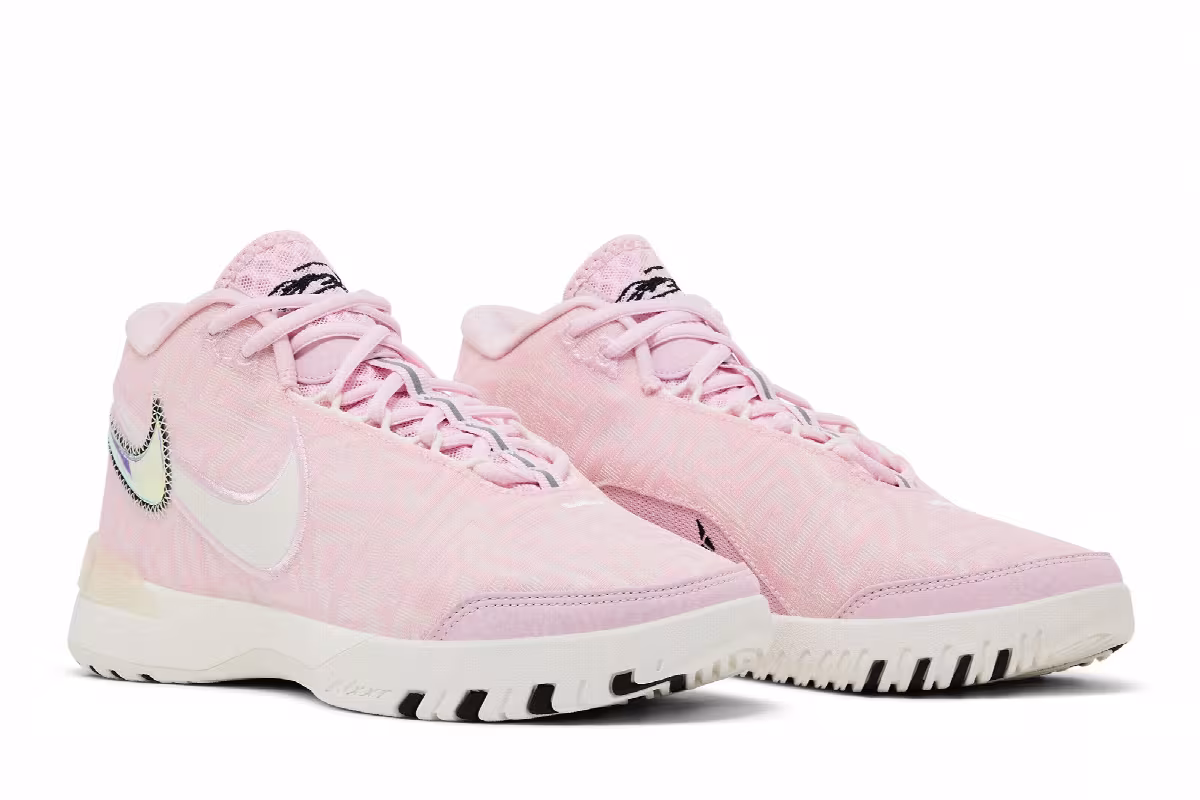 Nike Zoom LeBron NXXT Genisus EP Iridescent Pink, view 9