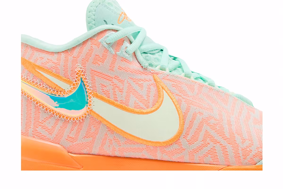 Nike Zoom LeBron NXXT Genisus EP Bright Citrus Mint Foam, view 3