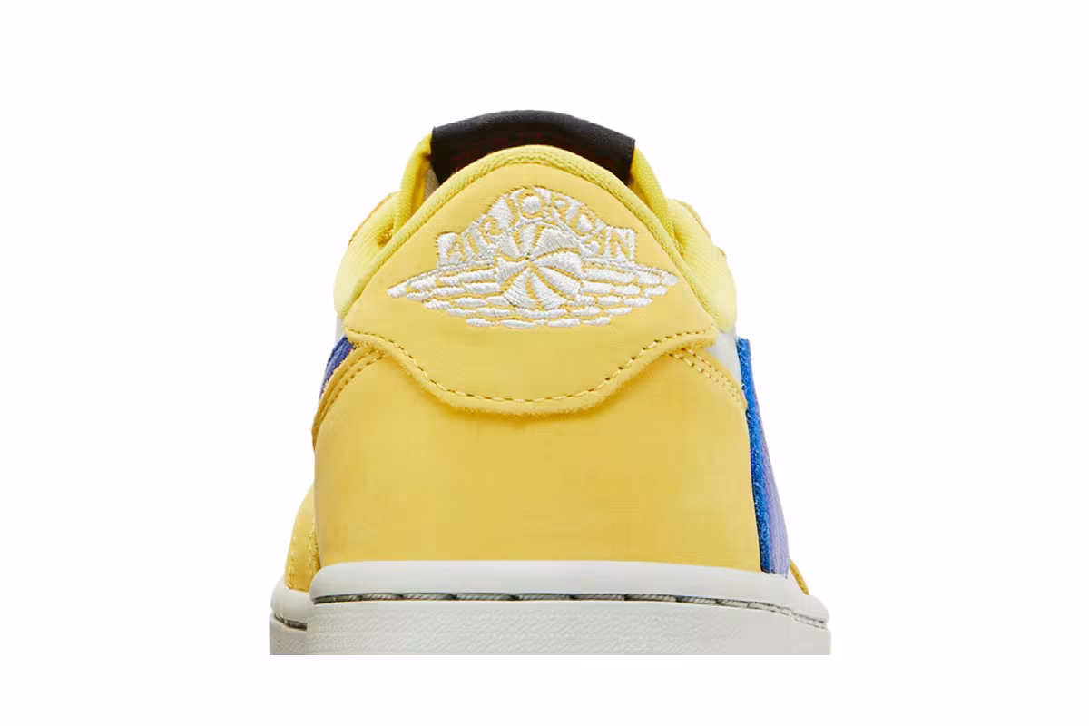 Travis Scott x Women's Air Jordan 1 Low OG SP Canary, view 8