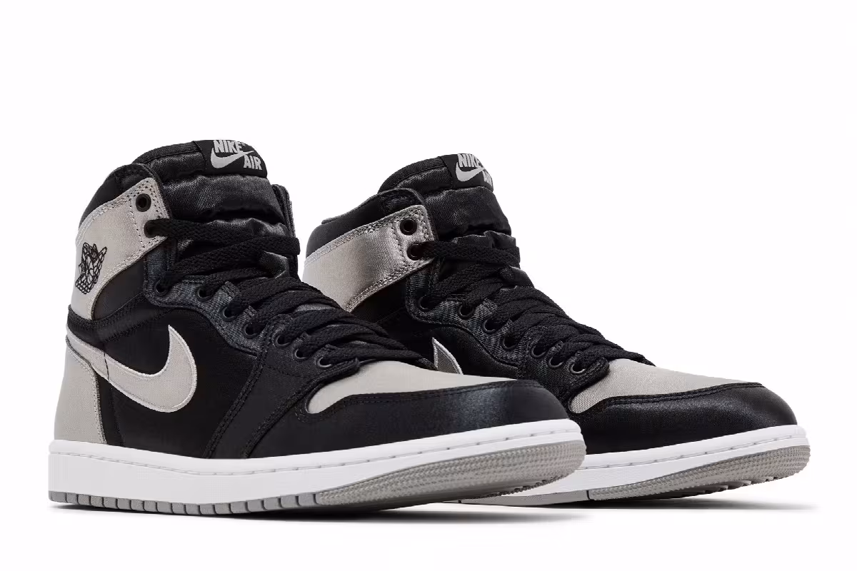 Women's Air Jordan 1 High OG Satin Shadow, view 9